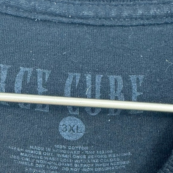 Ice Cube Black Bleach Washed Short Sleeve Shirt Size 3XL Streetwear - Picture 3 of 5